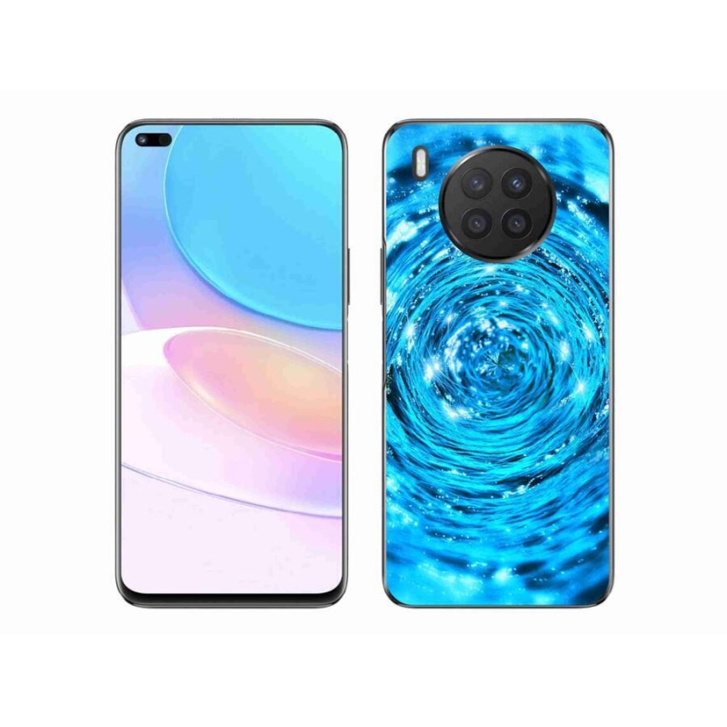 Gélový kryt mmCase na mobil Huawei Nova 8i - vodný vír