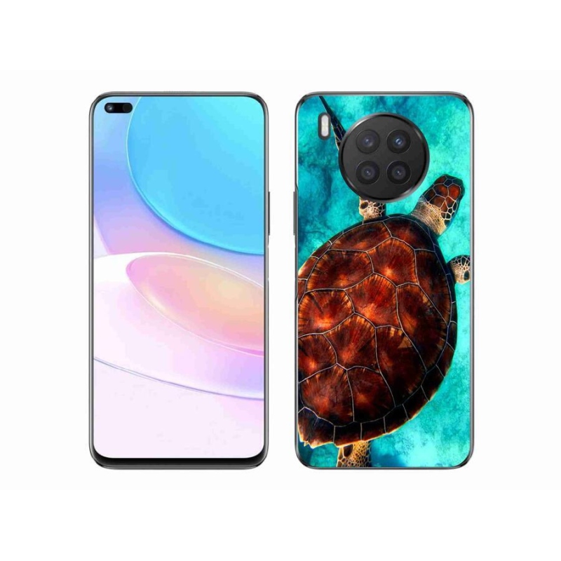 Gélový kryt mmCase na mobil Huawei Nova 8i - korytnačka