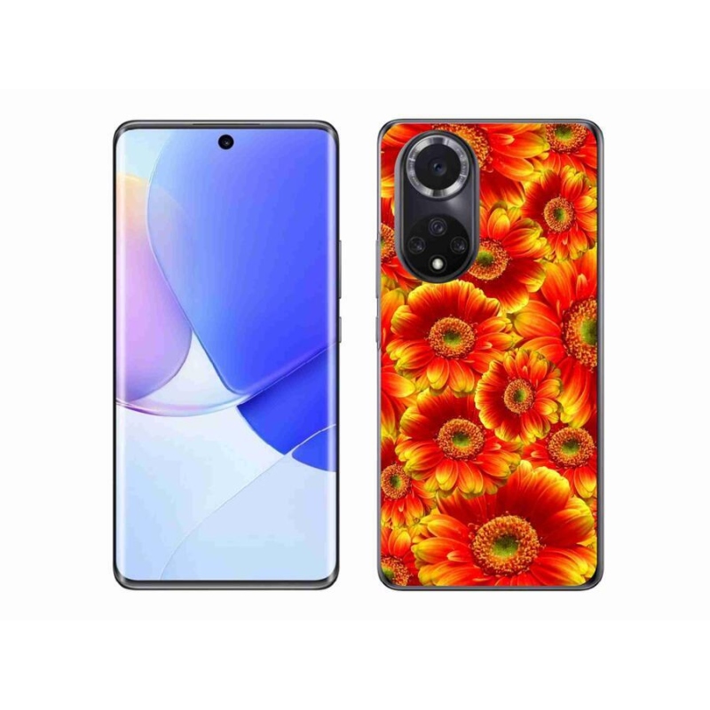 Gélový kryt mmCase na mobil Huawei Nova 9 - gerbera 1