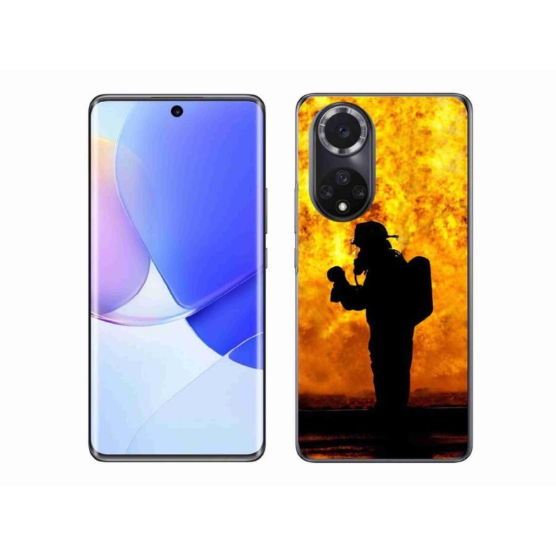 Gélový kryt mmCase na mobil Huawei Nova 9 - hasič