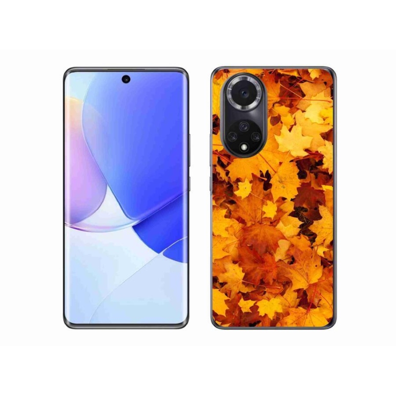 Gélový kryt mmCase na mobil Huawei Nova 9 - javorové listy