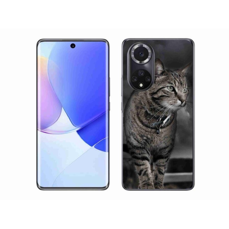 Gélový kryt mmCase na mobil Huawei Nova 9 - mačka