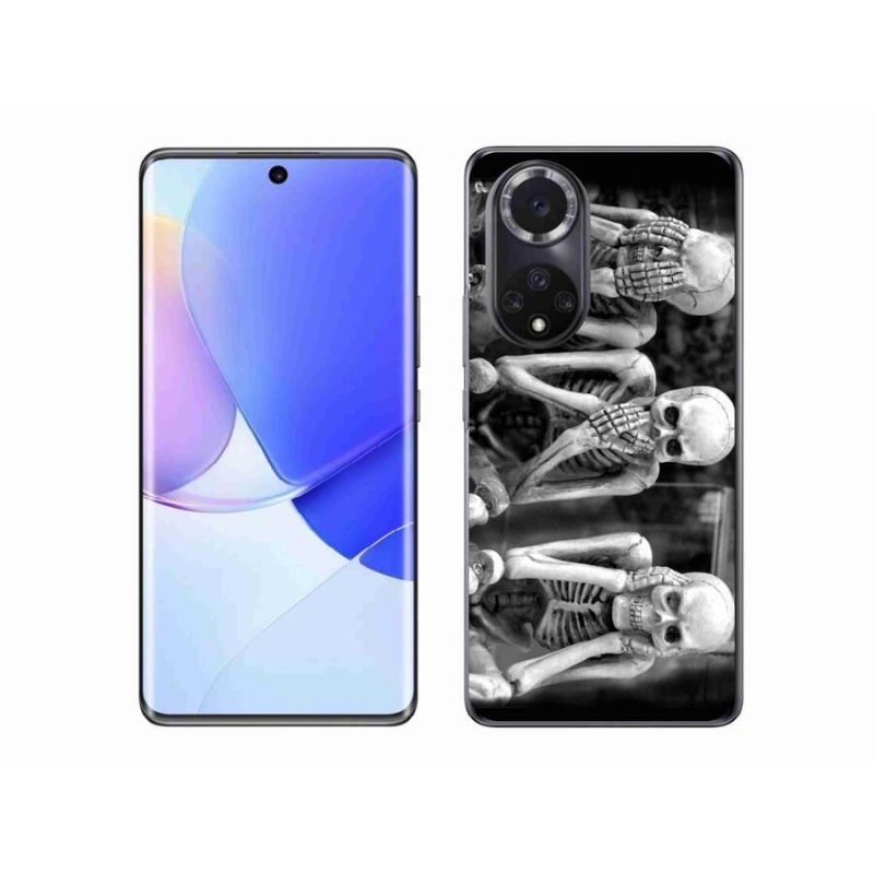 Gélový kryt mmCase na mobil Huawei Nova 9 - kostlivci