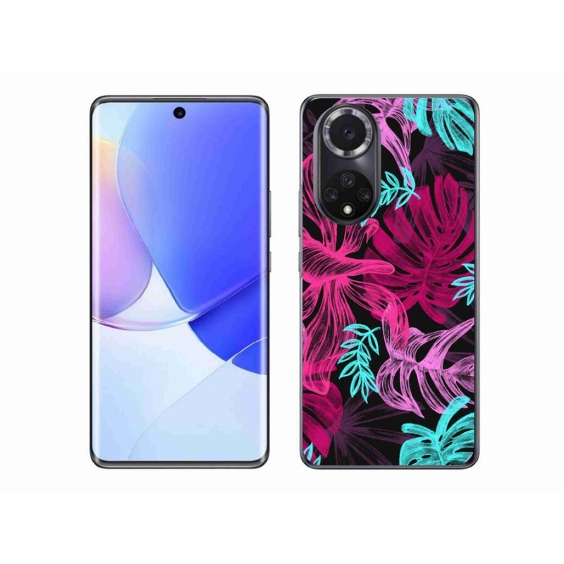 Gélový kryt mmCase na mobil Huawei Nova 9 - kvety 1