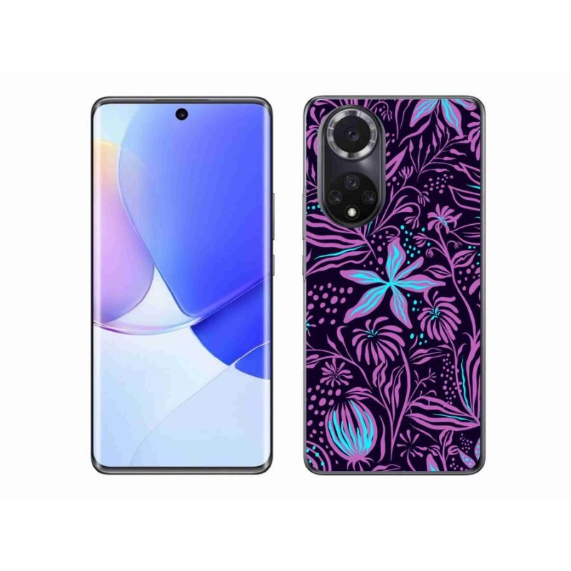 Gélový kryt mmCase na mobil Huawei Nova 9 - kvety 2