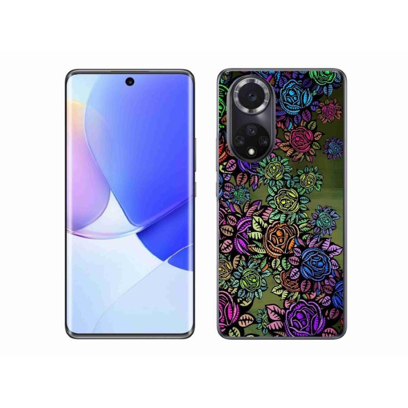 Gélový kryt mmCase na mobil Huawei Nova 9 - kvety 6