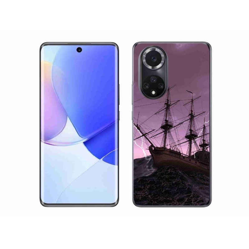 Gélový kryt mmCase na mobil Huawei Nova 9 - loď v búrke