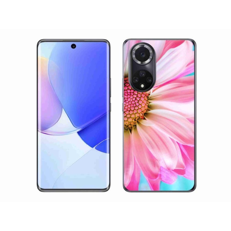 Gélový kryt mmCase na mobil Huawei Nova 9 - ružová kvetina