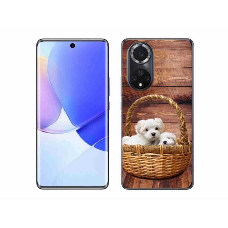 Gélový kryt mmCase na mobil Huawei Nova 9 - šteniatka