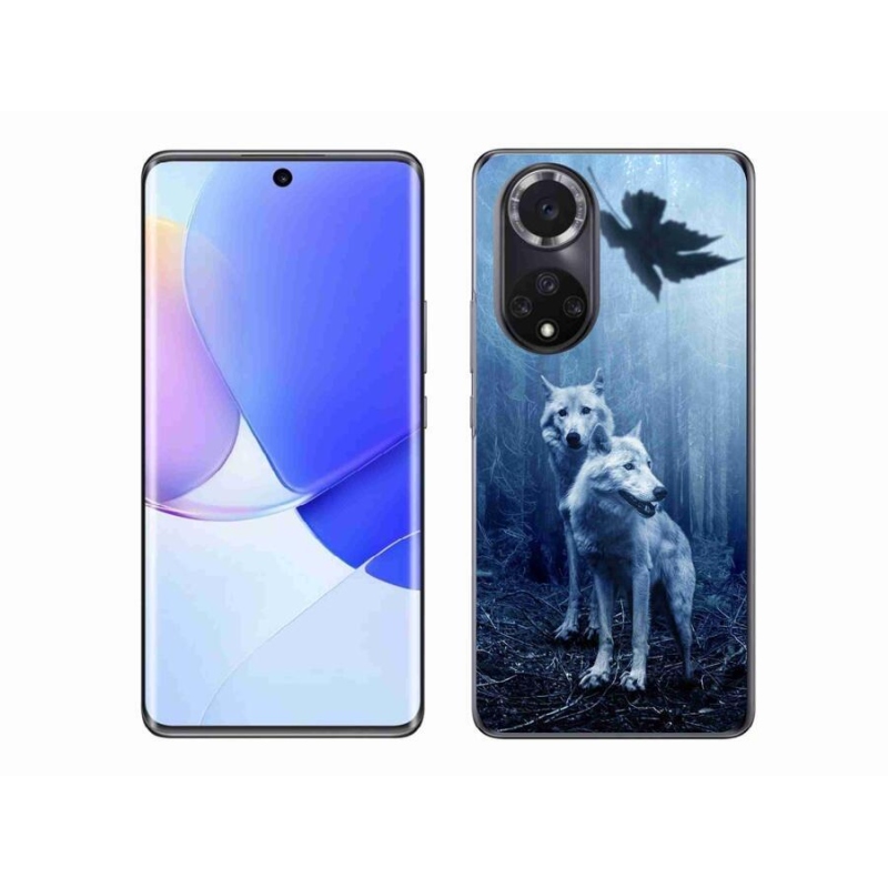 Gélový kryt mmCase na mobil Huawei Nova 9 - vlci v lese