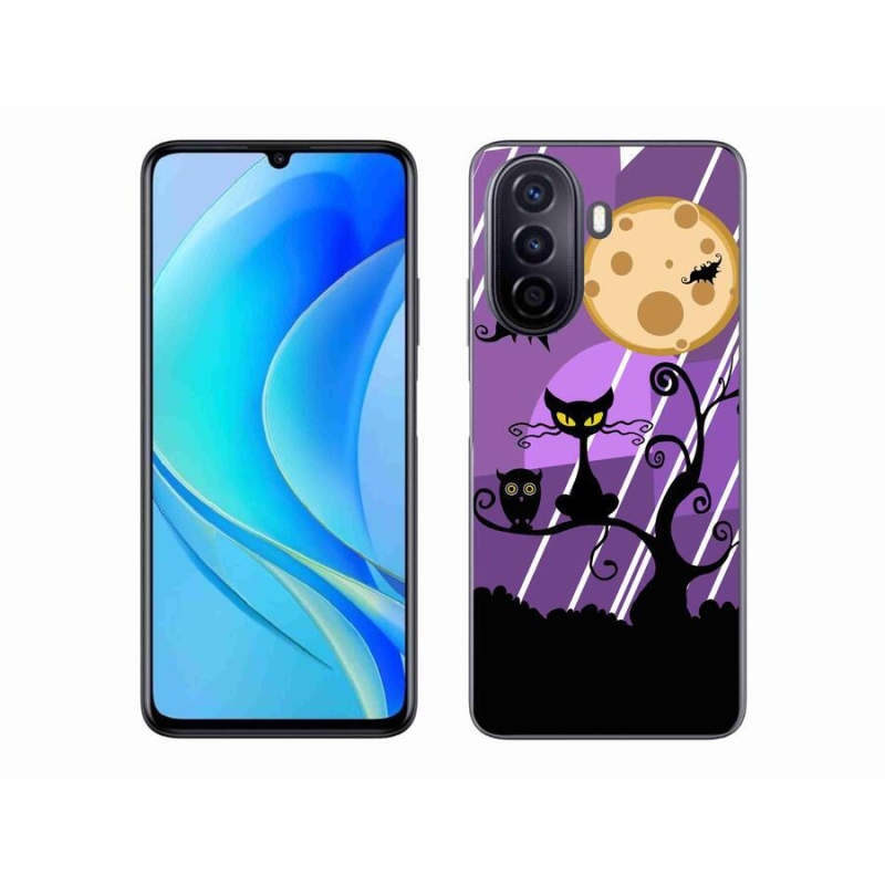 Gélový kryt mmCase na mobil Huawei Nova Y70 - halloween