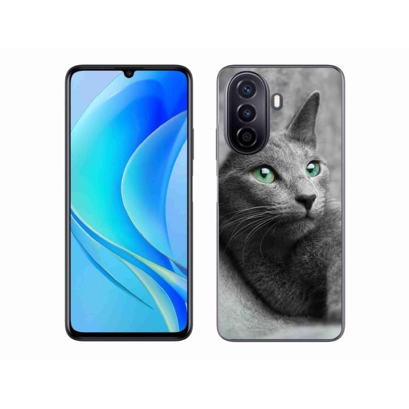 Gélový kryt mmCase na mobil Huawei Nova Y70 - mačka 2