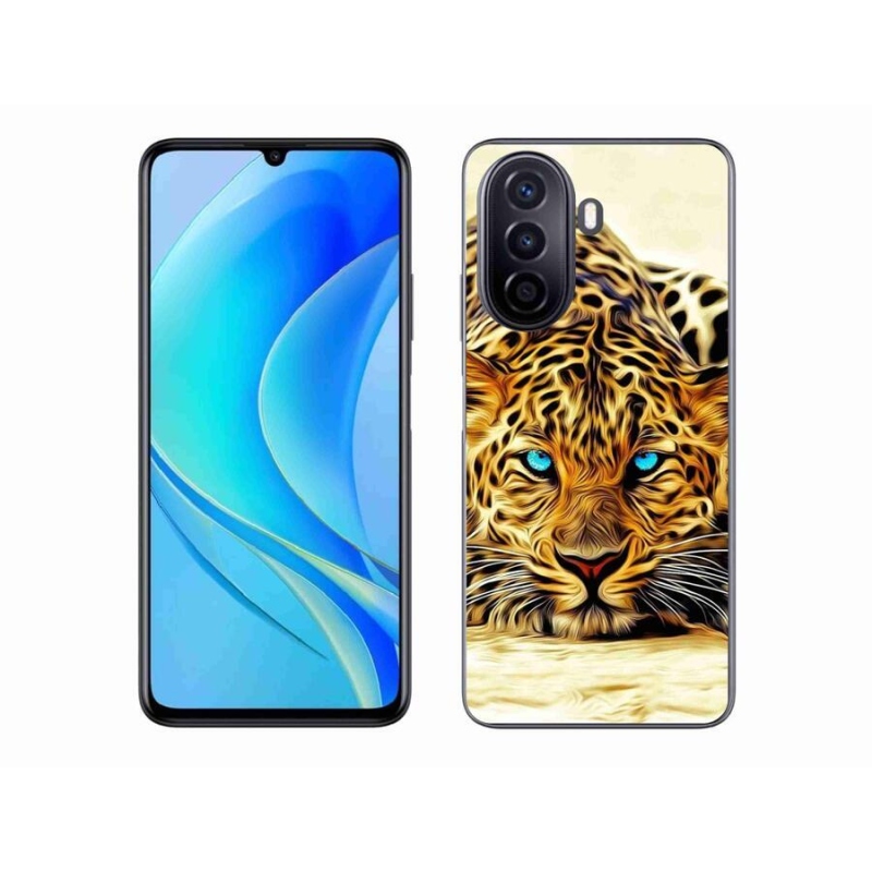 Gélový kryt mmCase na mobil Huawei Nova Y70 - kreslený tiger