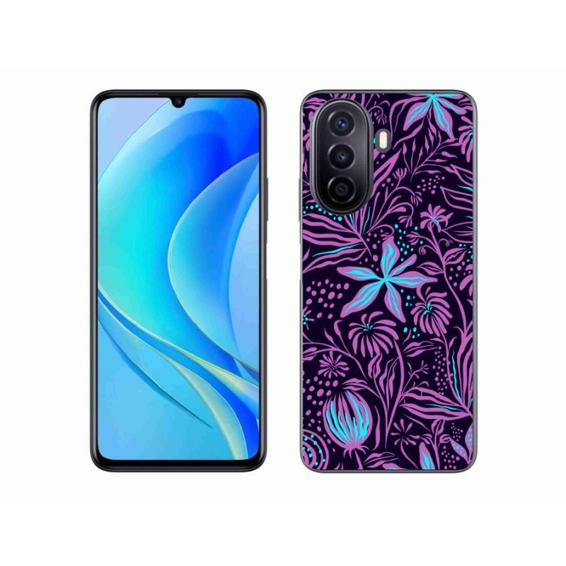 Gélový kryt mmCase na mobil Huawei Nova Y70 - kvety 2