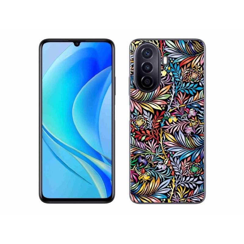 Gélový kryt mmCase na mobil Huawei Nova Y70 - kvety 5