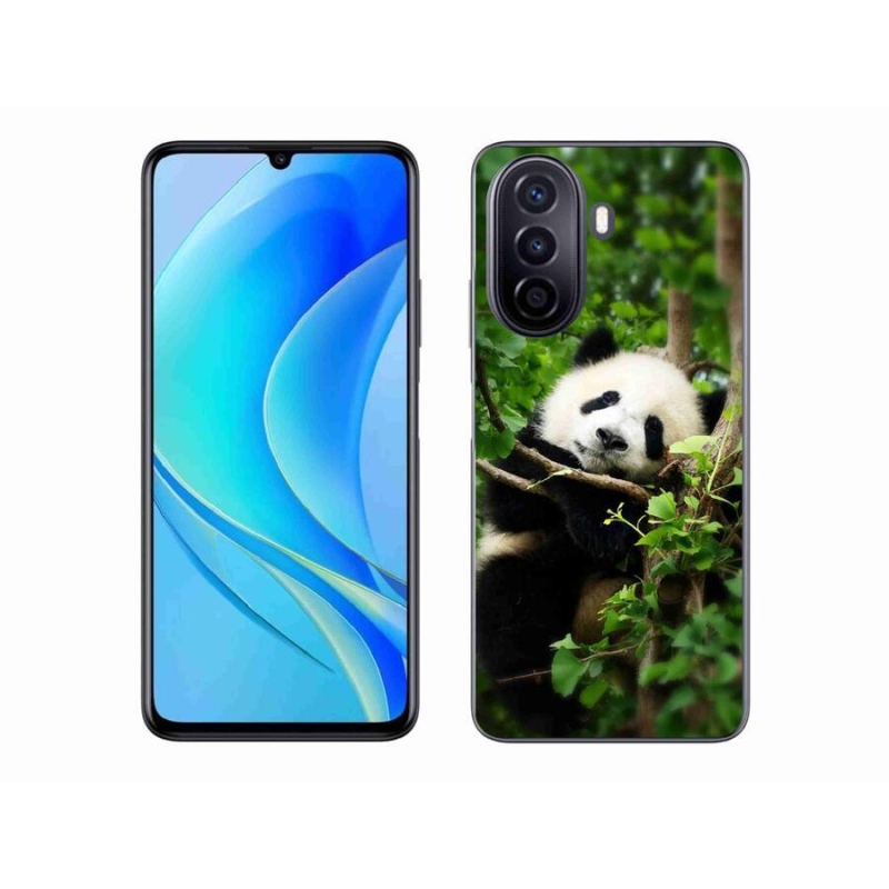 Gélový kryt mmCase na mobil Huawei Nova Y70 - panda