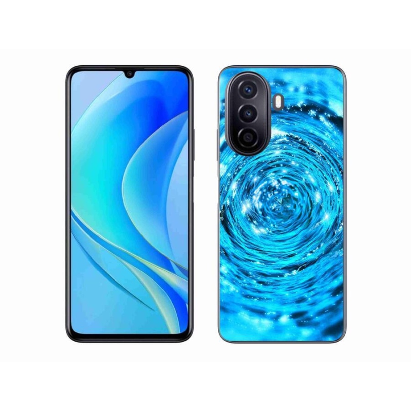 Gélový kryt mmCase na mobil Huawei Nova Y70 - vodný vír