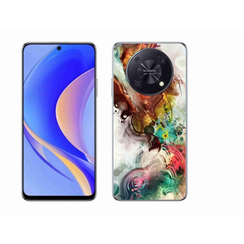 Gélový kryt mmCase na mobil Huawei Nova Y90 - abstrakt 1