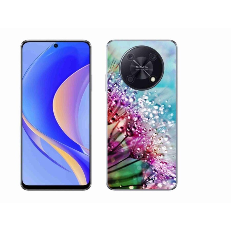 Gélový kryt mmCase na mobil Huawei Nova Y90 - farebné kvety