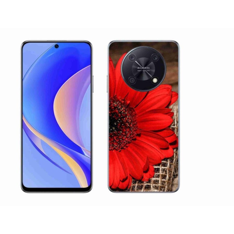 Gélový kryt mmCase na mobil Huawei Nova Y90 - gerbera