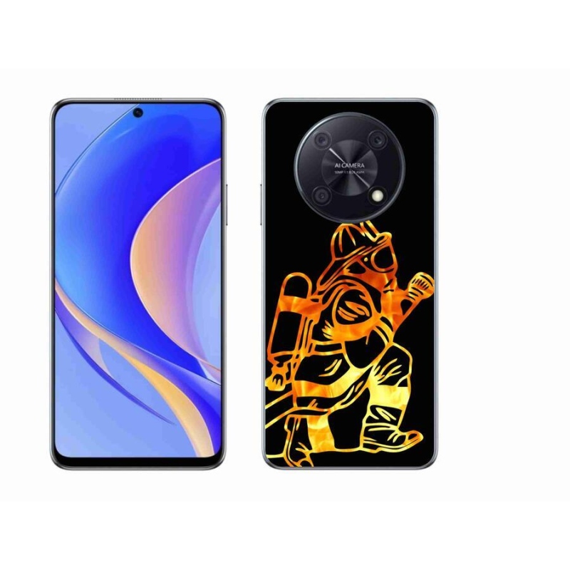 Gélový kryt mmCase na mobil Huawei Nova Y90 - hasič 1