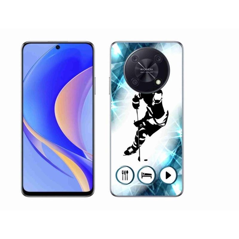 Gélový kryt mmCase na mobil Huawei Nova Y90 - hokej 1