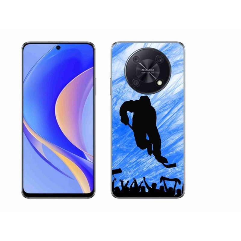 Gélový kryt mmCase na mobil Huawei Nova Y90 - hokejový hráč