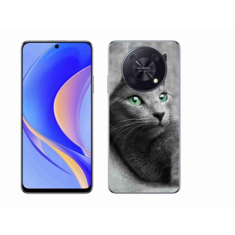 Gélový kryt mmCase na mobil Huawei Nova Y90 - mačka 2