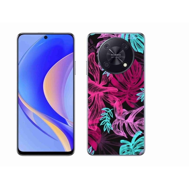 Gélový kryt mmCase na mobil Huawei Nova Y90 - kvety 1