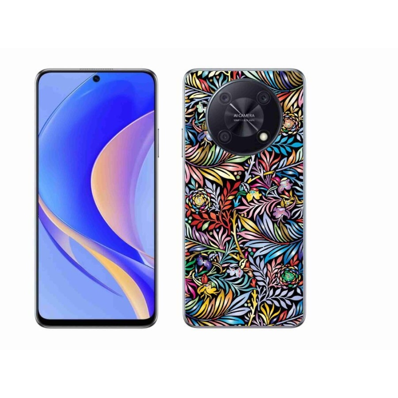 Gélový kryt mmCase na mobil Huawei Nova Y90 - kvety 5