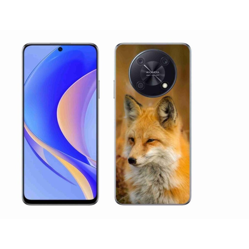 Gélový kryt mmCase na mobil Huawei Nova Y90 - líška