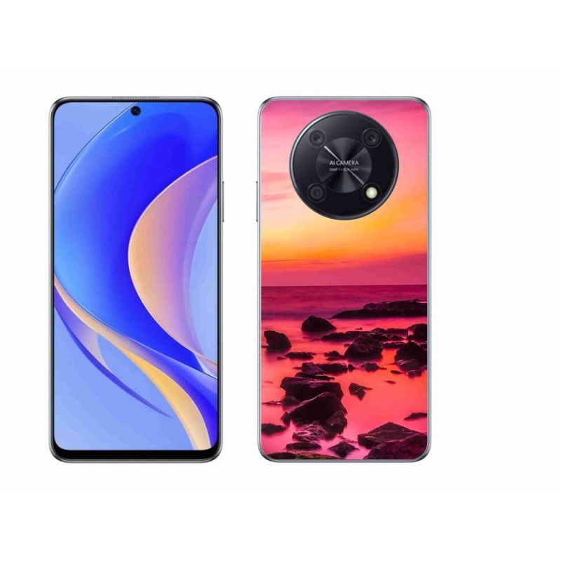 Gélový kryt mmCase na mobil Huawei Nova Y90 - more a žiara