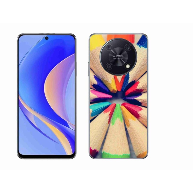 Gélový kryt mmCase na mobil Huawei Nova Y90 - pastelky