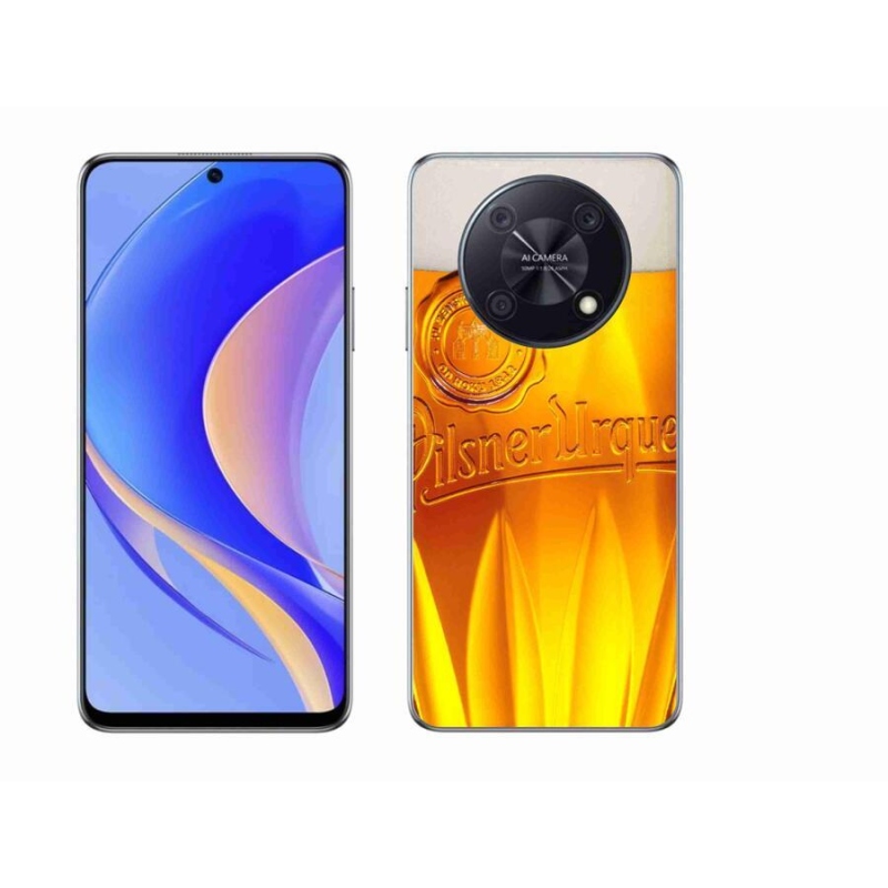 Gélový kryt mmCase na mobil Huawei Nova Y90 - pivo