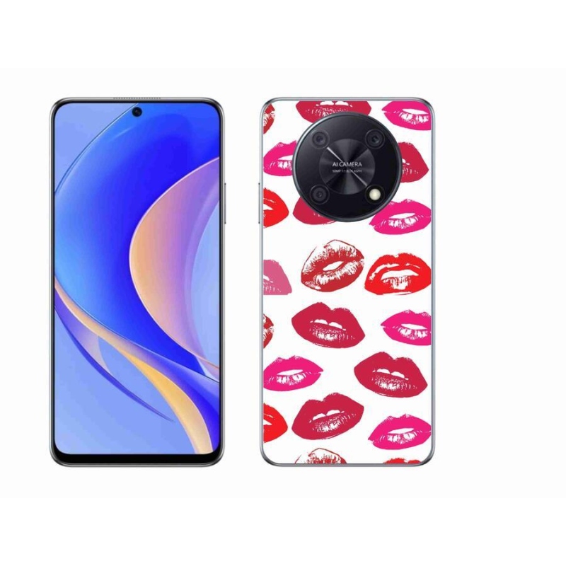 Gélový kryt mmCase na mobil Huawei Nova Y90 - pery