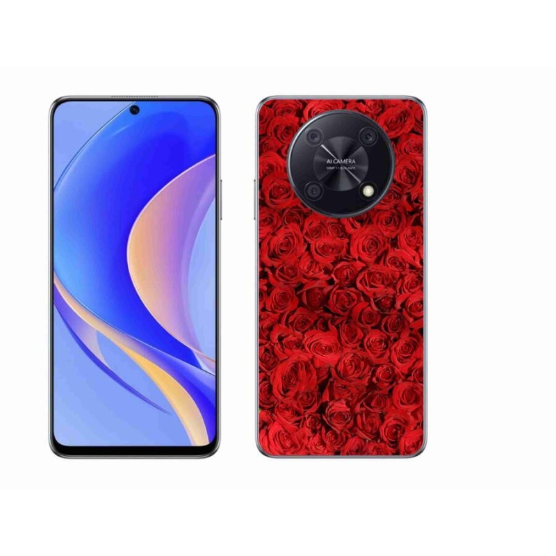 Gélový kryt mmCase na mobil Huawei Nova Y90 - ruža