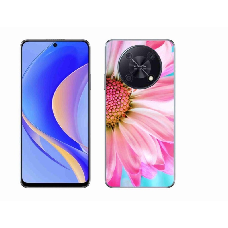 Gélový kryt mmCase na mobil Huawei Nova Y90 - ružový kvet