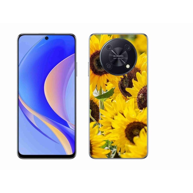 Gélový kryt mmCase na mobil Huawei Nova Y90 - slnečnica