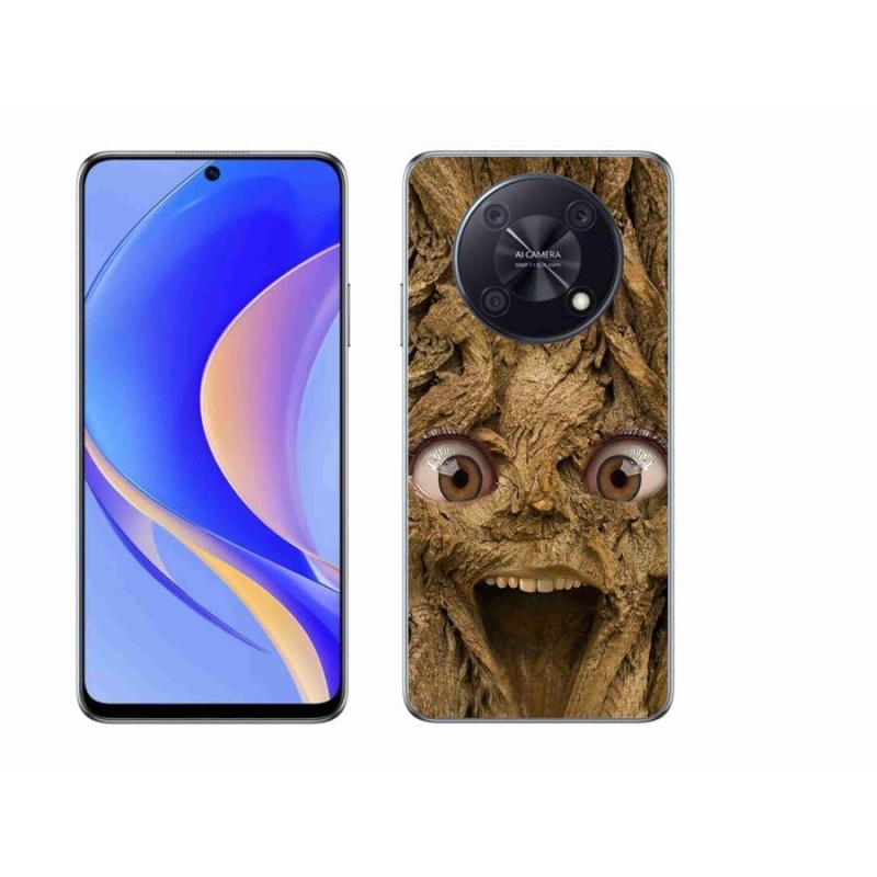 Gélový kryt mmCase na mobil Huawei Nova Y90 - veselý strom s očami