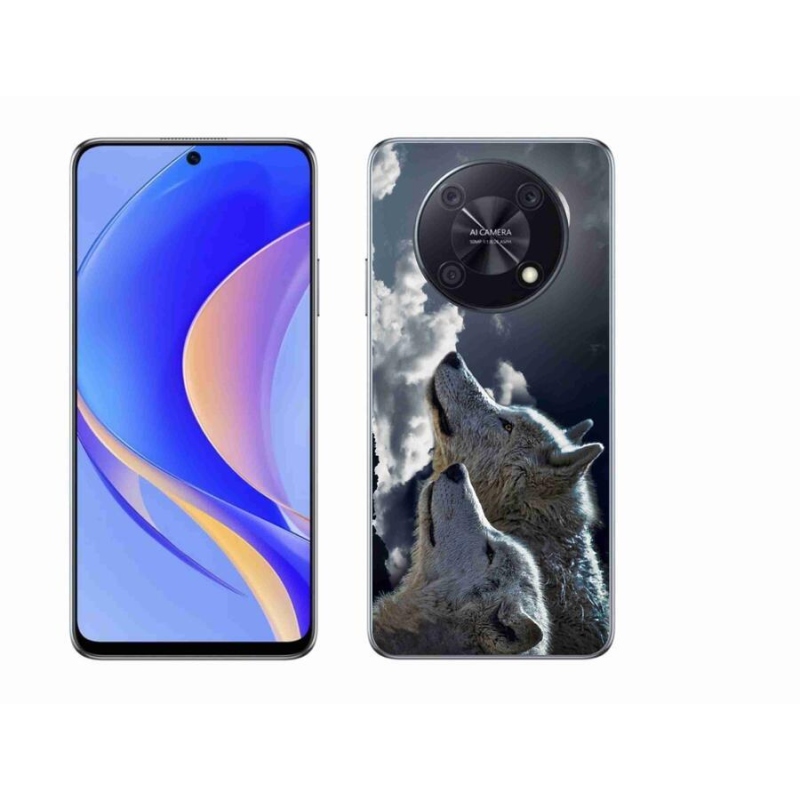 Gélový kryt mmCase na mobil Huawei Nova Y90 - vlci