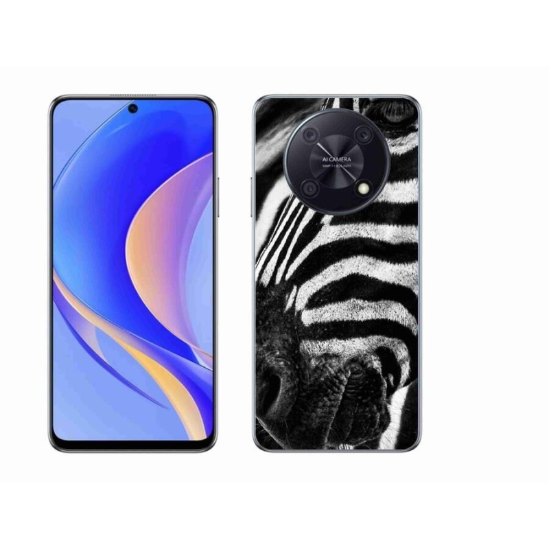 Gélový kryt mmCase na mobil Huawei Nova Y90 - zebra