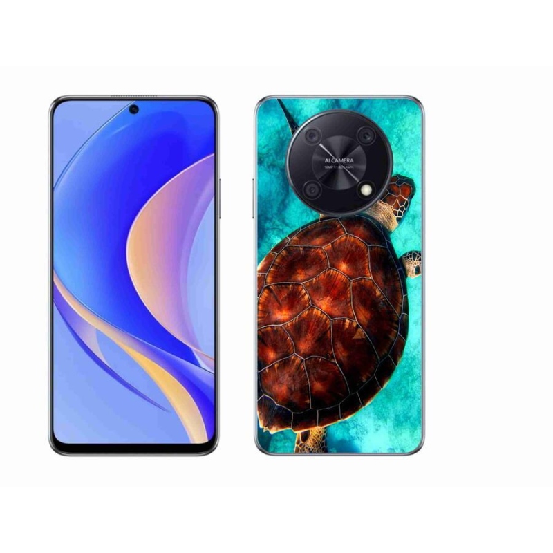 Gélový kryt mmCase na mobil Huawei Nova Y90 - korytnačka