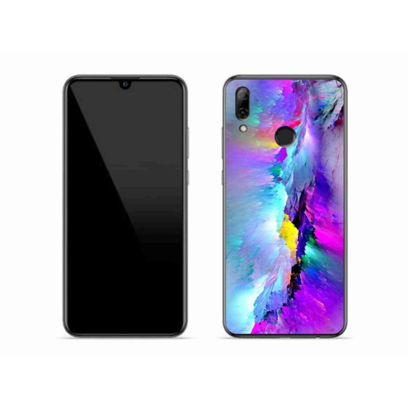 Gélový kryt mmCase na mobil Huawei P Smart (2019) - abstrakt