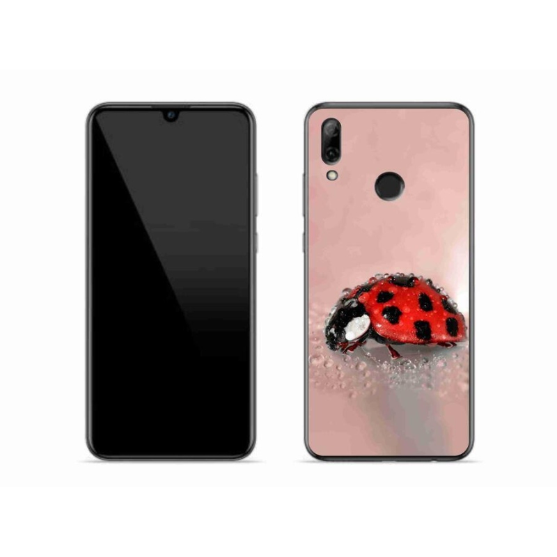 Gélový kryt mmCase na mobil Huawei P Smart (2019) - lienka