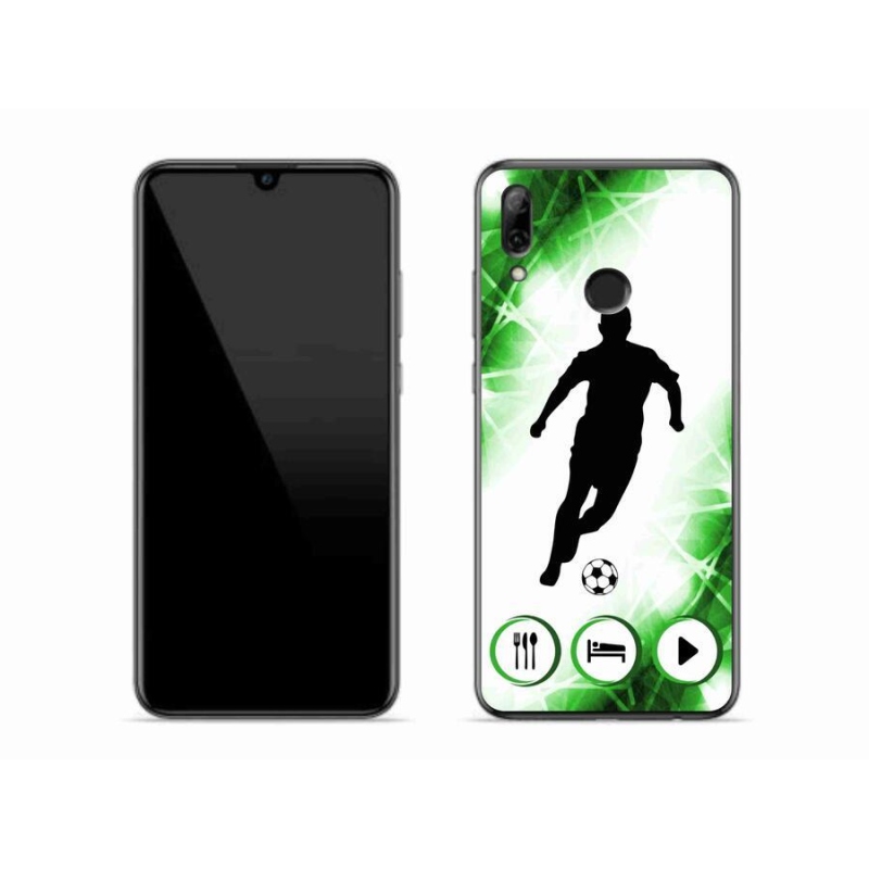 Gélový kryt mmCase na mobil Huawei P Smart (2019) - futbalista