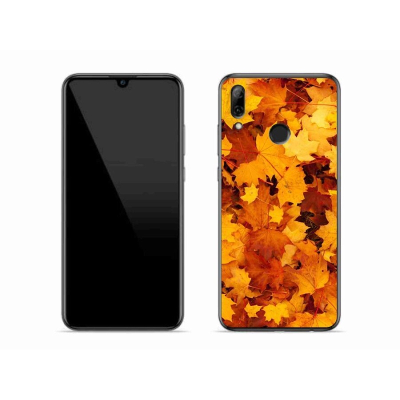 Gélový kryt mmCase na mobil Huawei P Smart (2019) - javorové listy