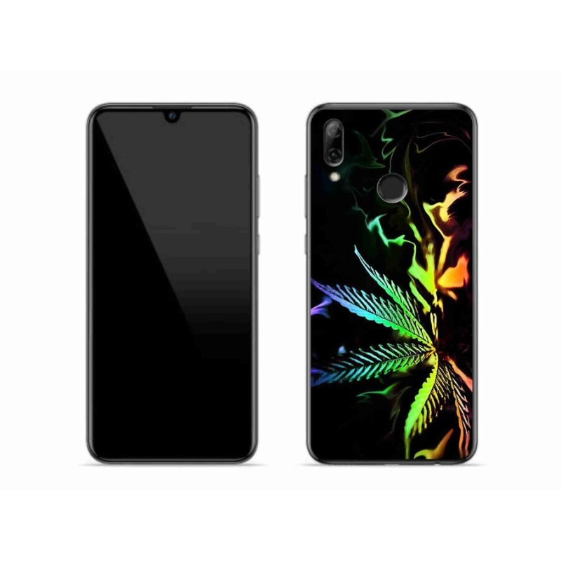 Gélový kryt mmCase na mobil Huawei P Smart (2019) - konope 2