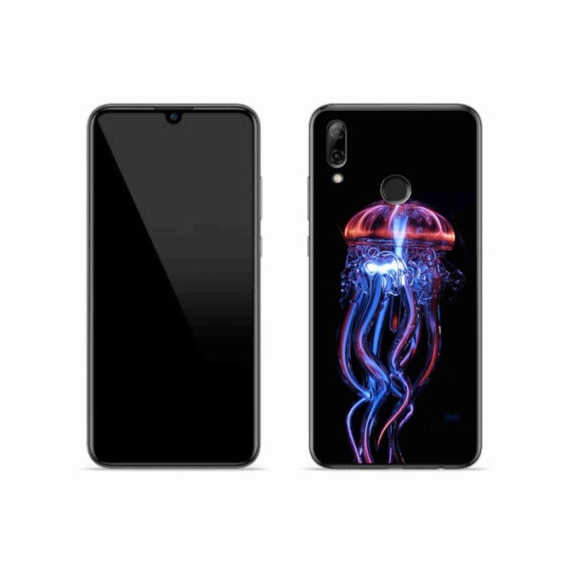 Gélový kryt mmCase na mobil Huawei P Smart (2019) - medúza