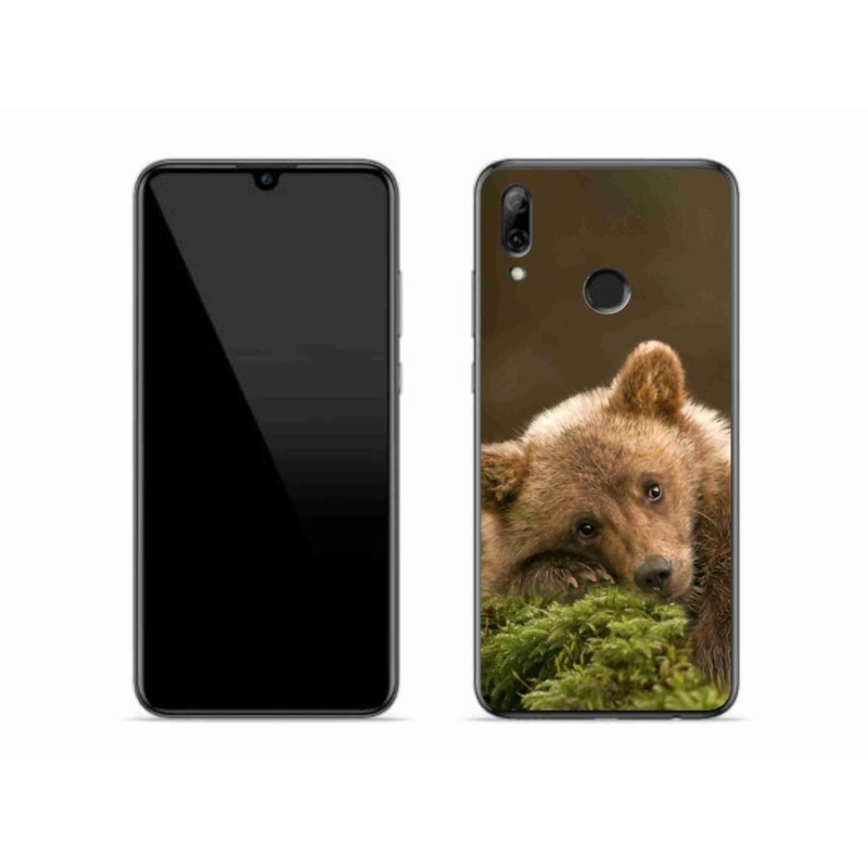 Gélový kryt mmCase na mobil Huawei P Smart (2019) - medveď