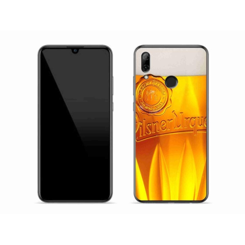 Gélový kryt mmCase na mobil Huawei P Smart (2019) - pivo